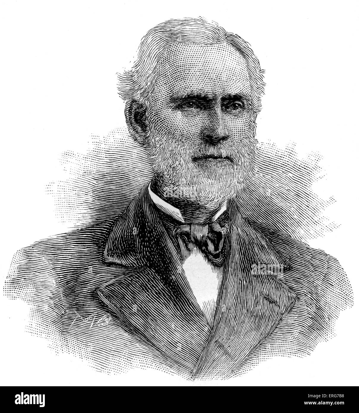 Brigadier-General Richard Lucian Page, a partire da una fotografia. Gli Stati confederati ufficiale della Marina, 20 dicembre, 1807 - 9 agosto, Foto Stock