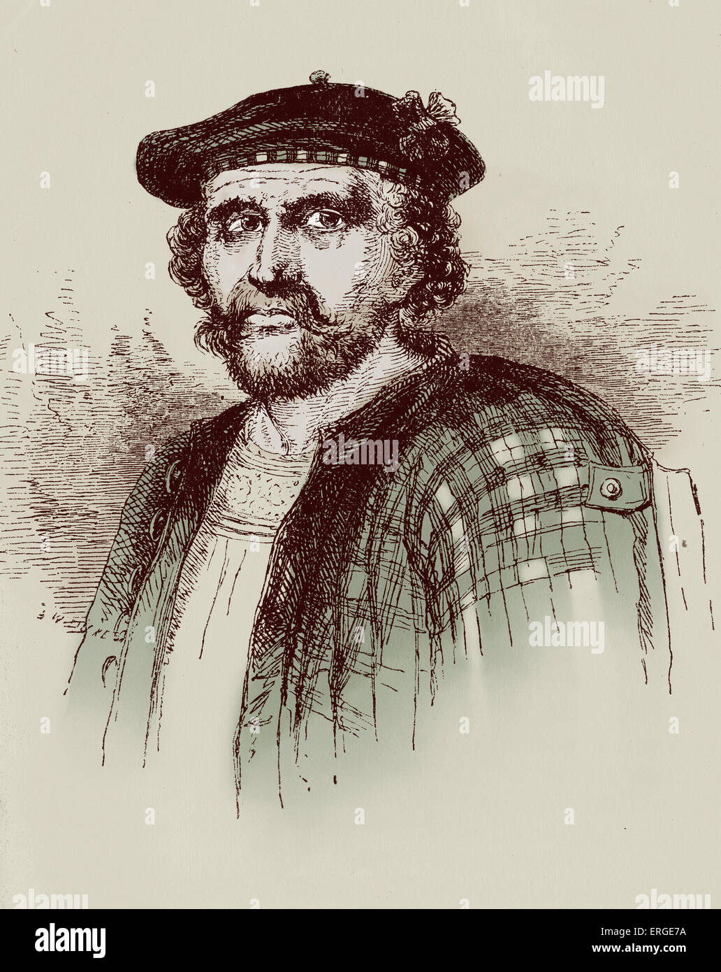 Rob Roy da Sir Walter Scott. Dal 1817 romanzo. RR: Robert Roy MacGregor, folk scozzese hero 1671-1734. WS: Scottish Foto Stock