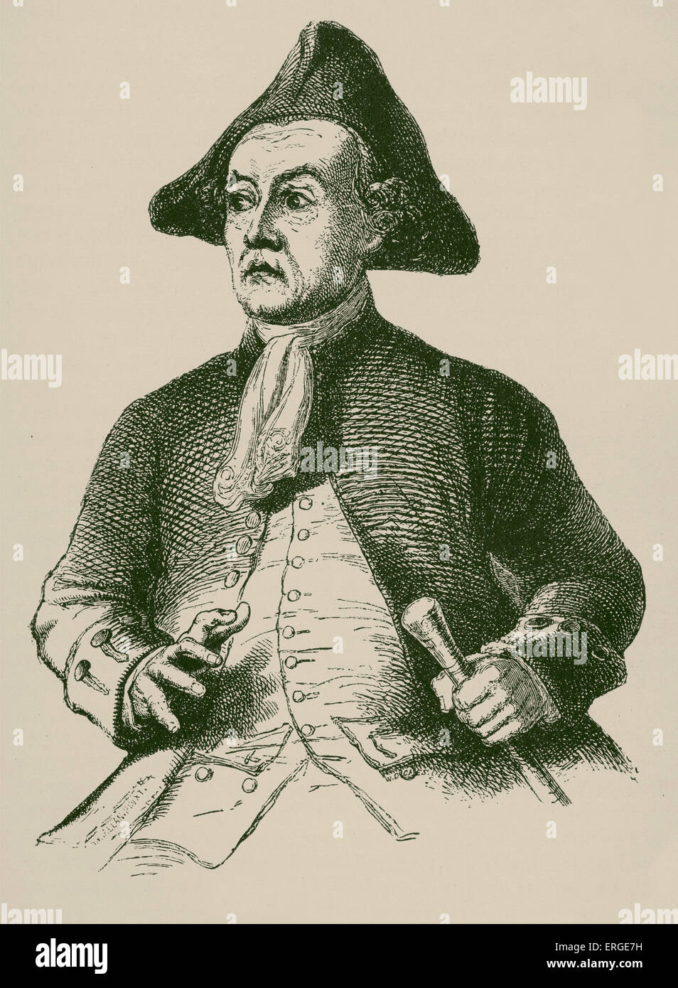 Rob Roy da Sir Walter Scott. Bailie Nicol Jarvie . Pubblicato per la prima volta 1817 . RR: Robert Roy MacGregor, folk scozzese hero Foto Stock