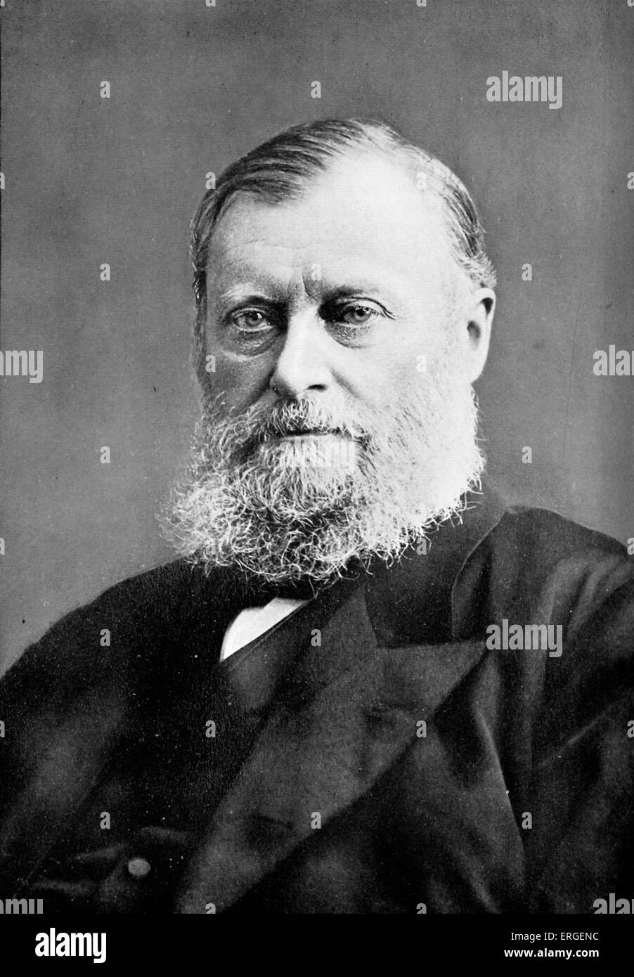 William Edward Forster - Inglese industriale, filantropo e Partito Liberale più. 11 Luglio 1818 - 6 Aprile 1886 Foto Stock