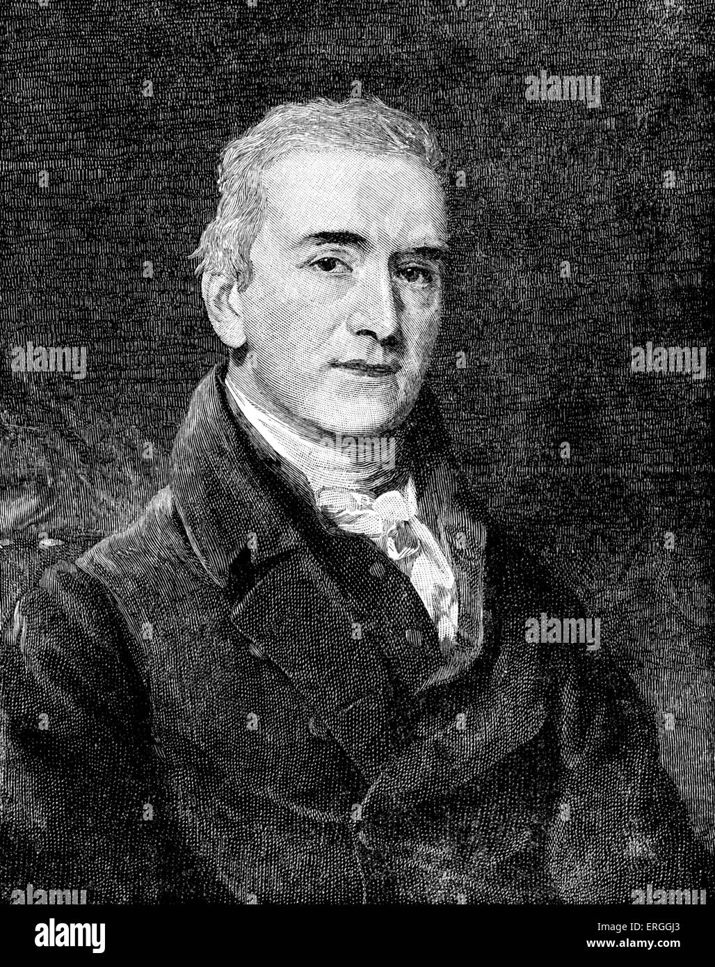 Sir Samuel Romilly - ritratto . British legal reformer. Ha fatto una campagna contro la pena capitale come pena per il furto di personale. Foto Stock