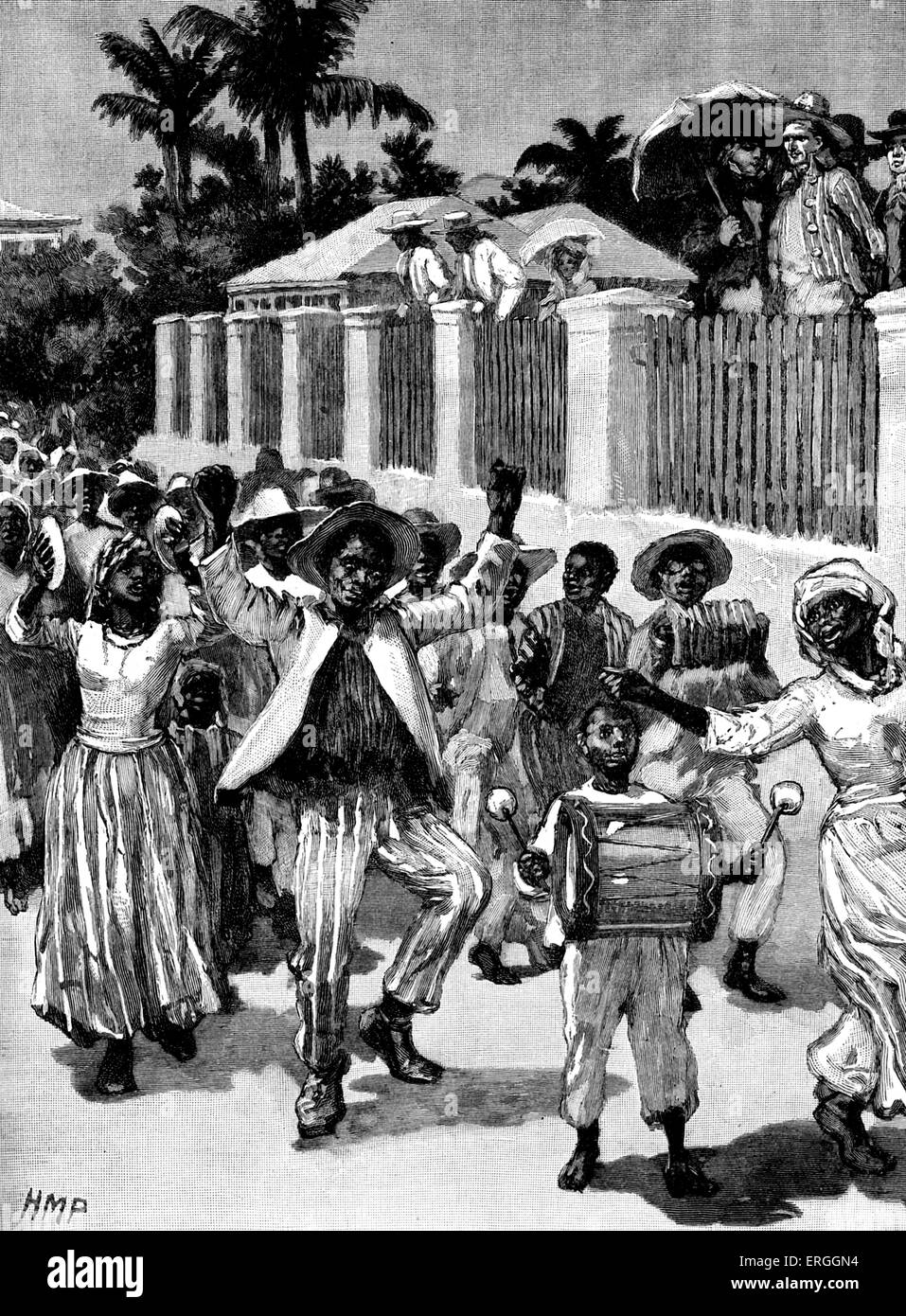 Festival della schiavitù emancipazione in Barbados seguenti schiavitù emancipazione Act 1833. Foto Stock