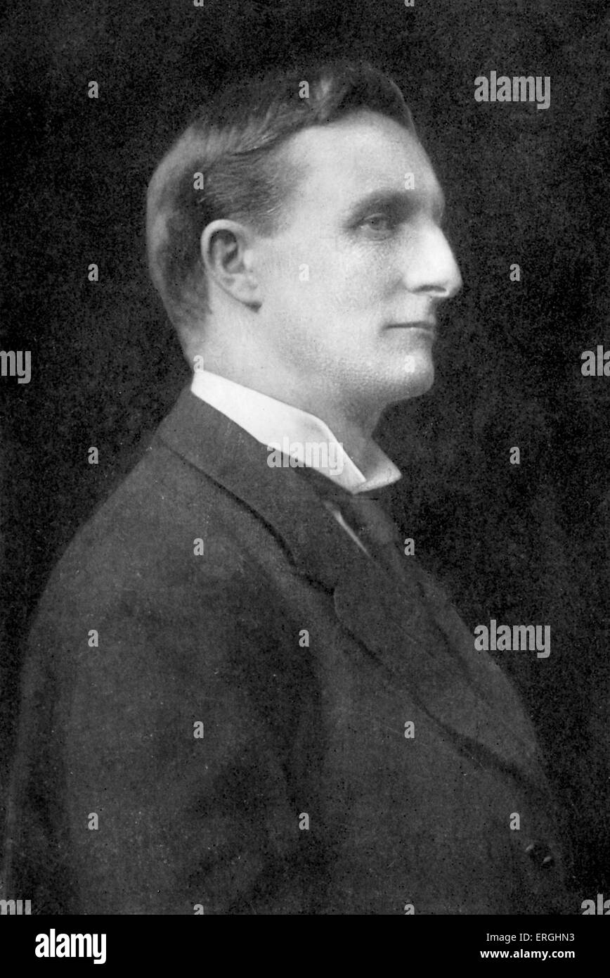 Edward grigio, primo Visconte grigio di Fallodon. Ritratto. Liberale britannico più. Ha servito come segretario di Stato per gli Affari Esteri dal 1905 al 1916. 25 Aprile 1862 - 7 settembre 1933. Foto Stock