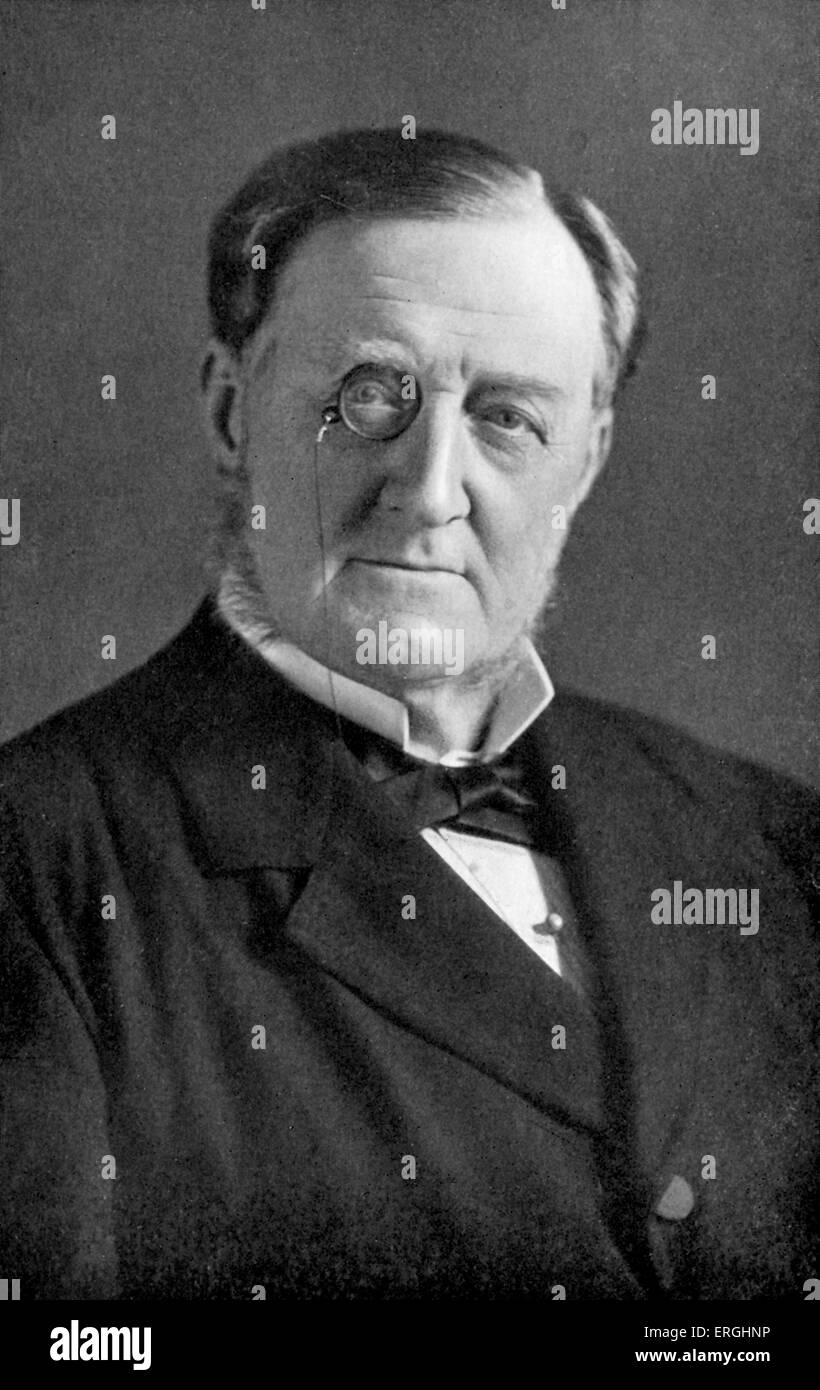 Henry Chaplin, primo Visconte Chaplin. Partito conservatore, membro del Parlamento e di Peer della House of Lords. Anche delle corse ippiche Foto Stock