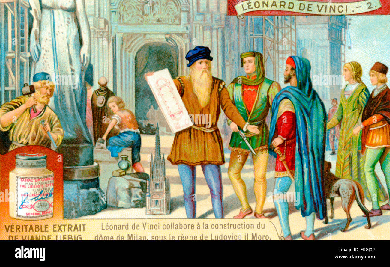 La Vita Di Leonardo Da Vinci La vita di Leonardo da Vinci: collaborando sul Duomo di Milano (Duomo