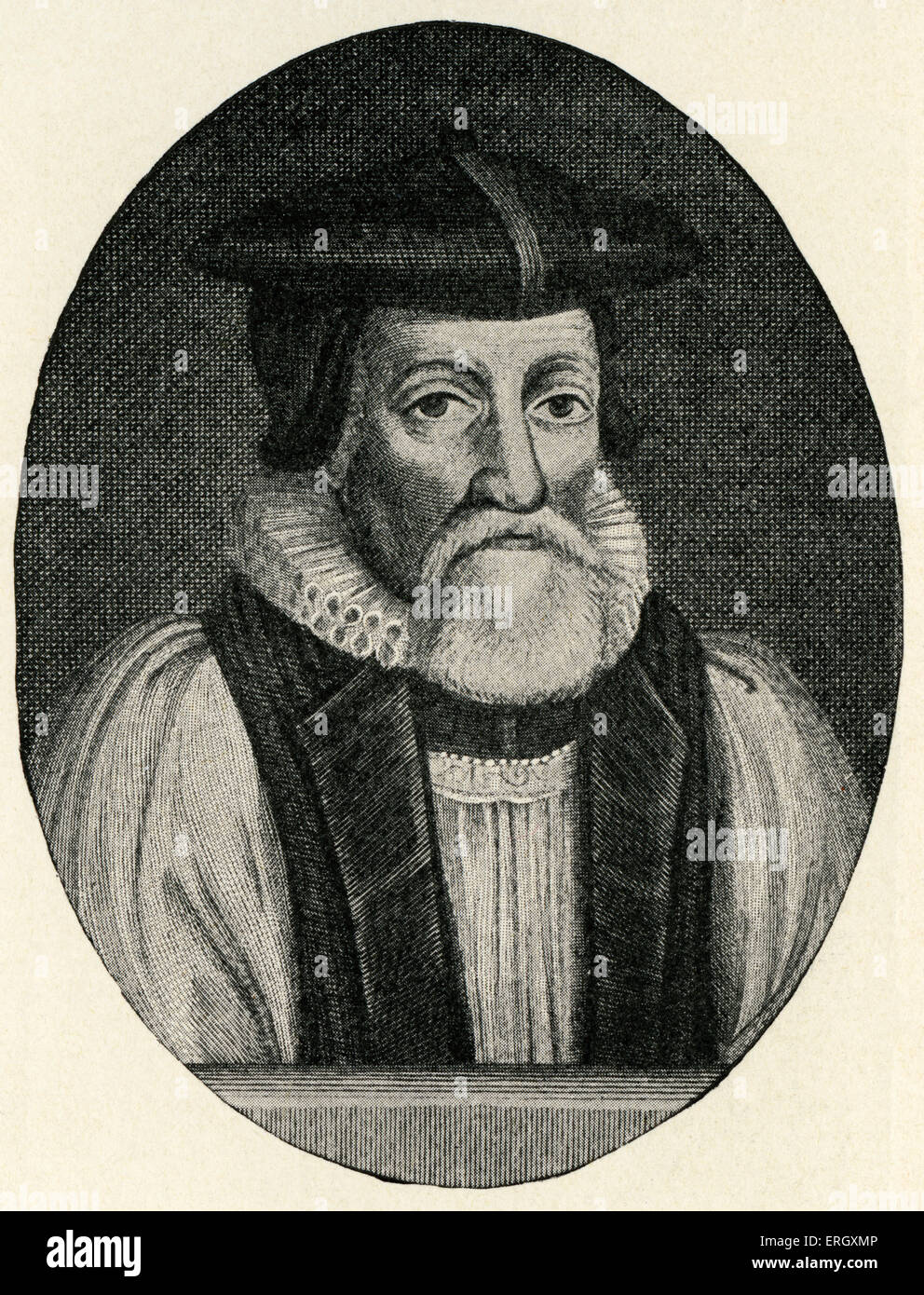 Thomas Morton: American colono, c 1576-1647. Foto Stock