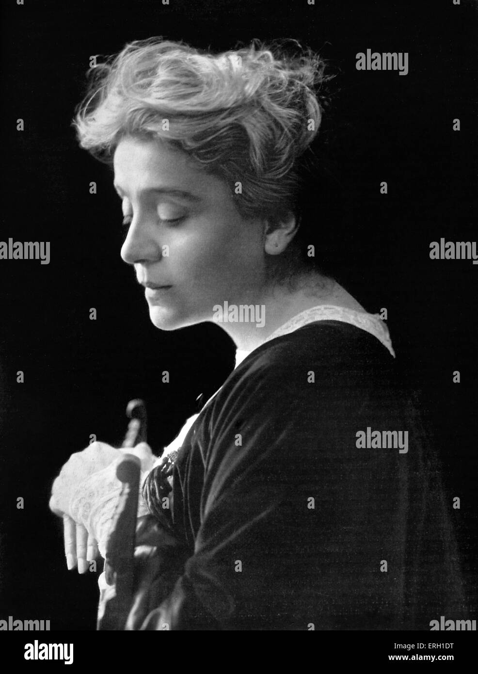 Eleanora Duse - attrice italiana: 3 Ottobre 1858 - 21 aprile 1924. , Ottobre 1905, Foto Stock