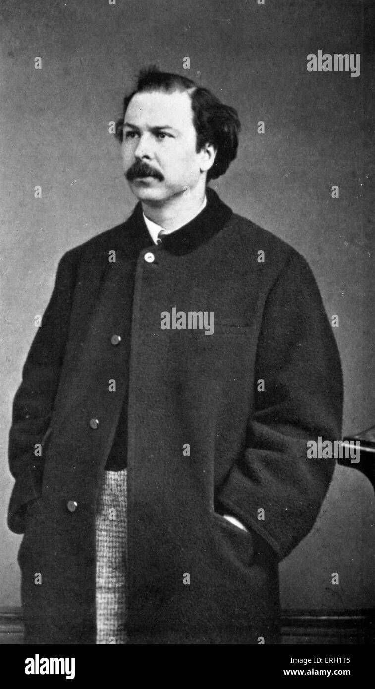 Henri Meilhac - drammaturgo francese e opera librettista: 21 Febbraio 1831 - 6 luglio 1897. Foto Stock