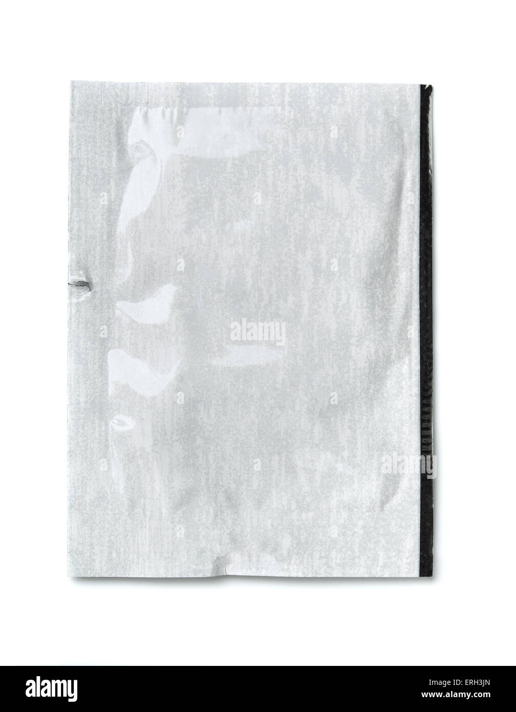 Piccolo pacchetto alimentare isolato su bianco Foto Stock