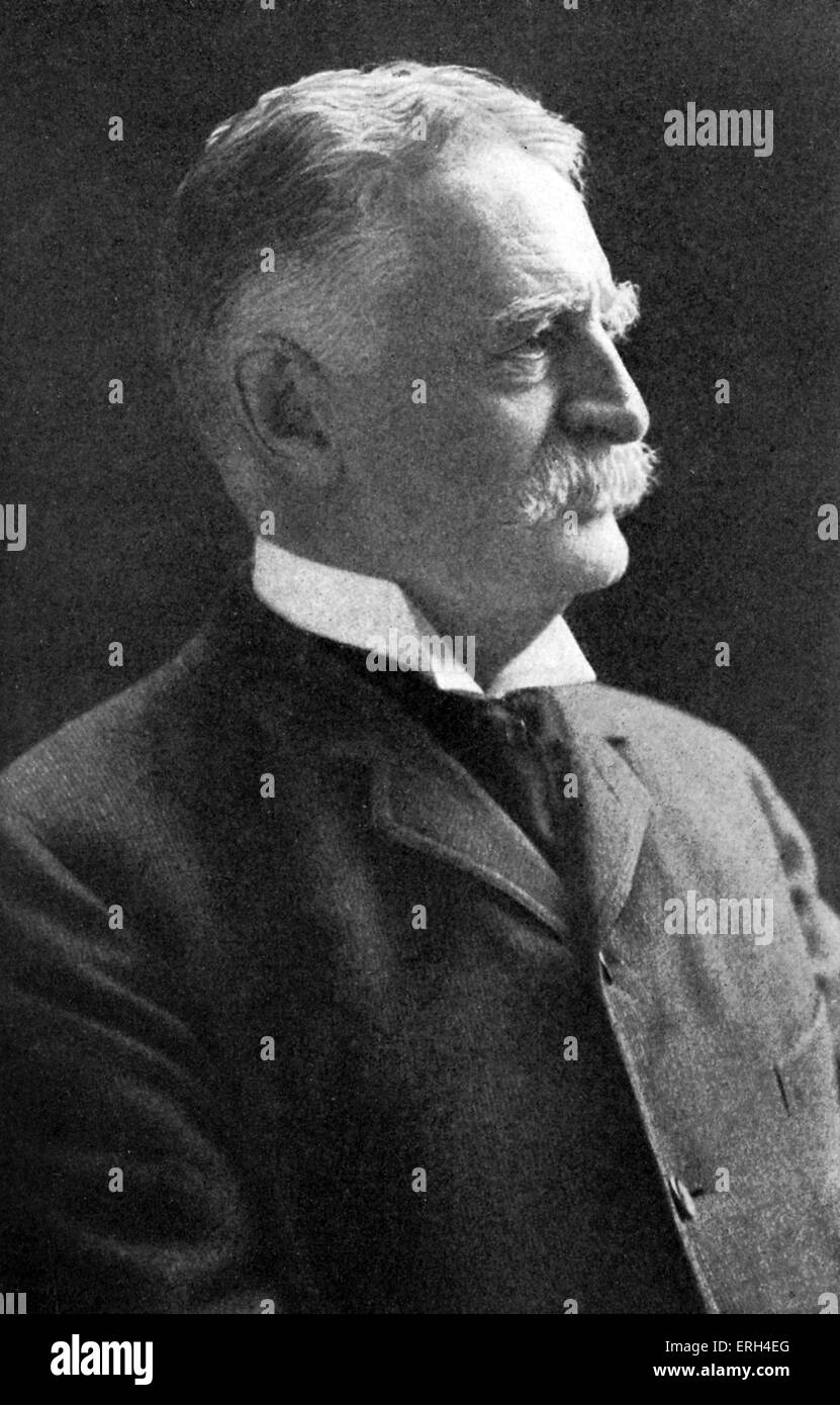 Henry H. Rogers. 29 Gennaio 1840 - 19 maggio 1909, uno degli standard di dirigenti di olio e amico di Mark Twain. Mark Twain (penna Foto Stock