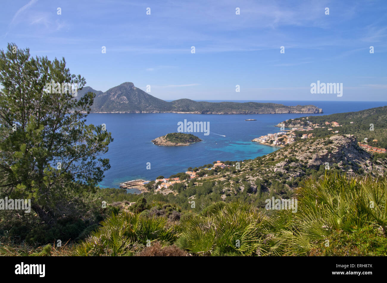 Sant Telm e Sa Dragonara Foto Stock