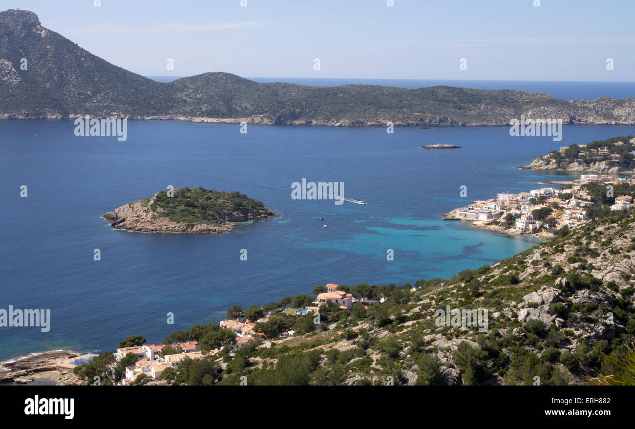 Sant Telm e Sa Dragonara Foto Stock