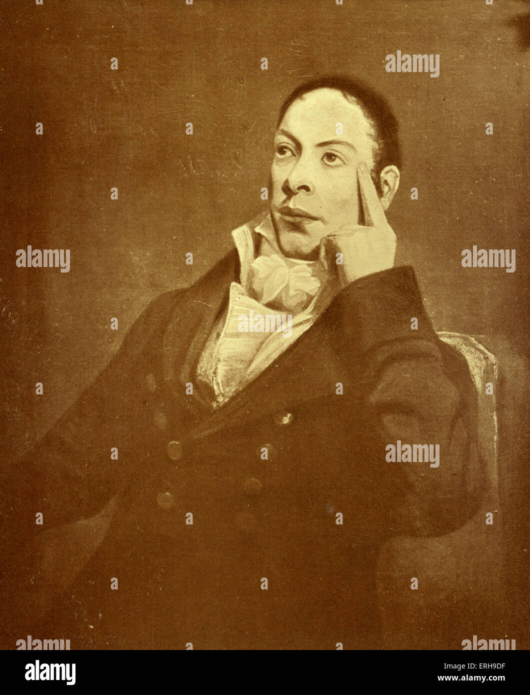 Matthew Gregory Lewis - dopo la verniciatura da Henry William Pickersgill, 1809. Romanziere inglese e drammaturgo, noto anche come Foto Stock