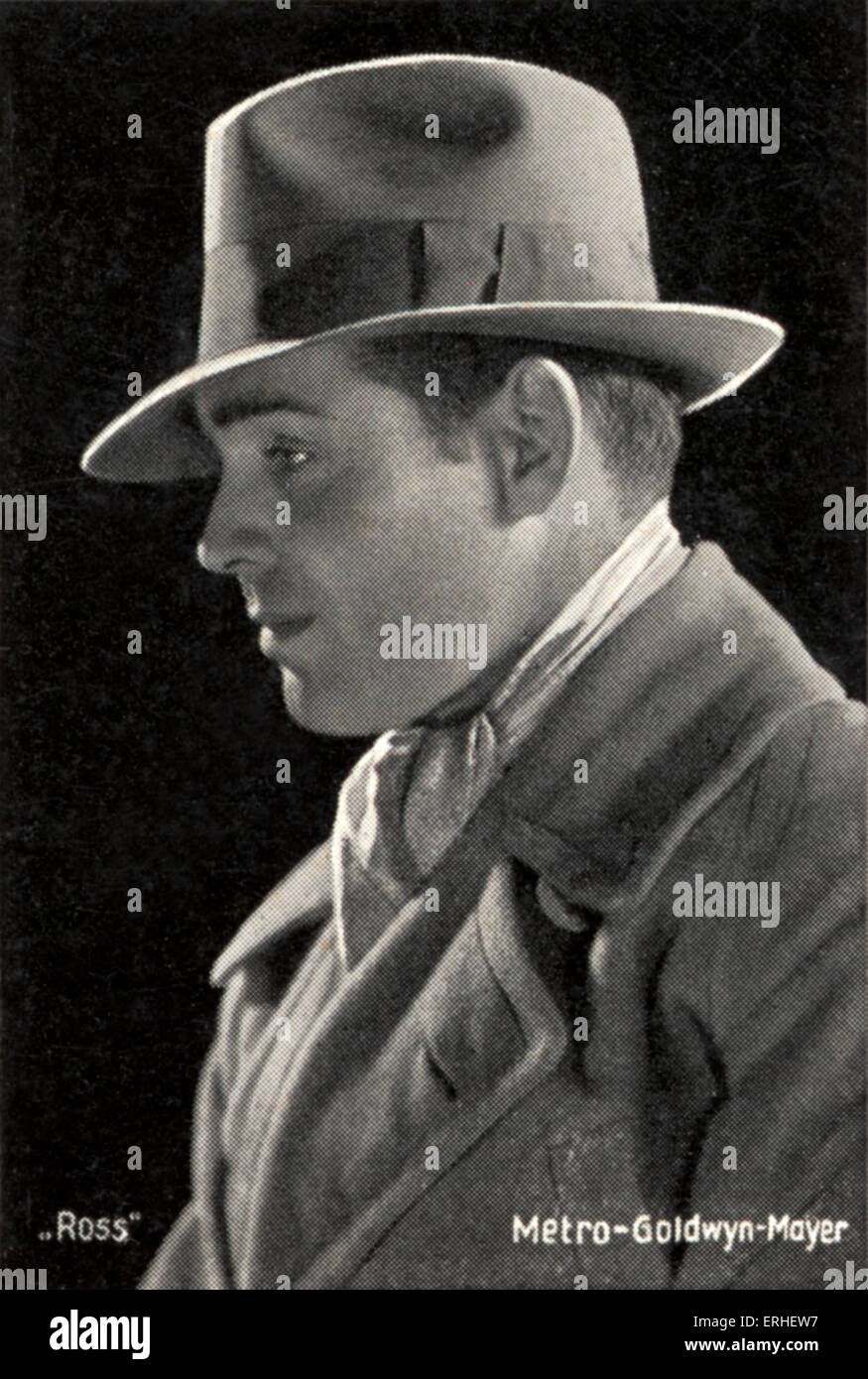 Clark Gable, ritratto, indossando un cappello. Attore statunitense 2 Febbraio 1901 - 16 novembre 1960 Foto Stock