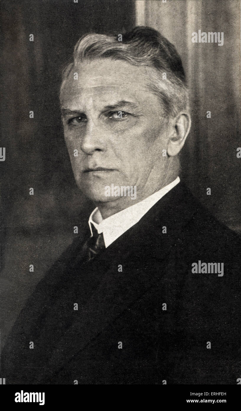 Georg Ledebour - ritratto - uomo politico tedesco 7 Marzo 1850 - 31 Marzo 1947 Foto Stock