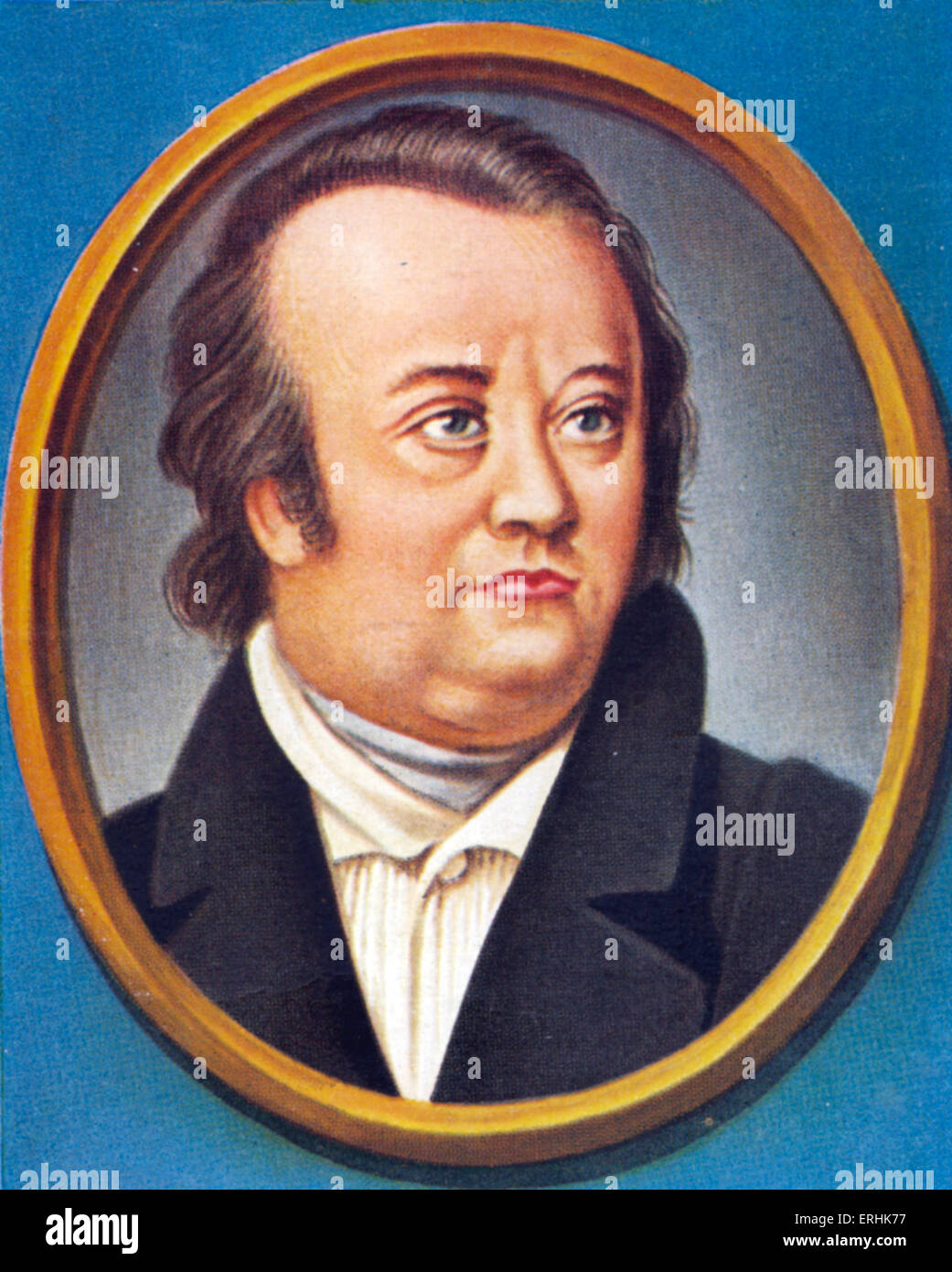 Johann Paul Friedrich Richter o Jean Paul nato Johann Paul Friedrich Richter. Scrittore tedesco. 21 Marzo 1763 - 14 novembre 1825 Foto Stock