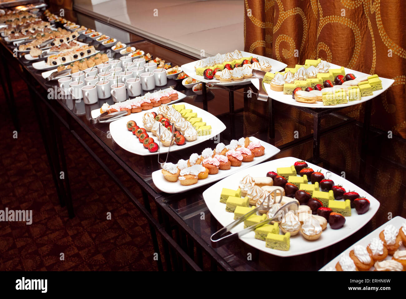 Pranzo A Buffet In Un Hotel Colazione Continentale Foto Stock Alamy