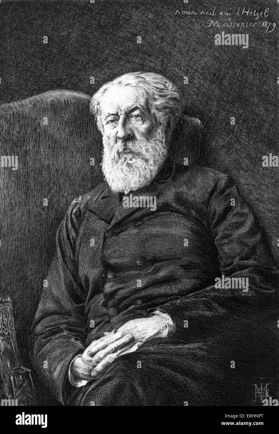 Pierre-Jules Hetzel da Meissonier 1879. (15 gennaio 1814 - 17 Marzo 1886) Francese ed editore. Quando il giovane ha scritto Foto Stock