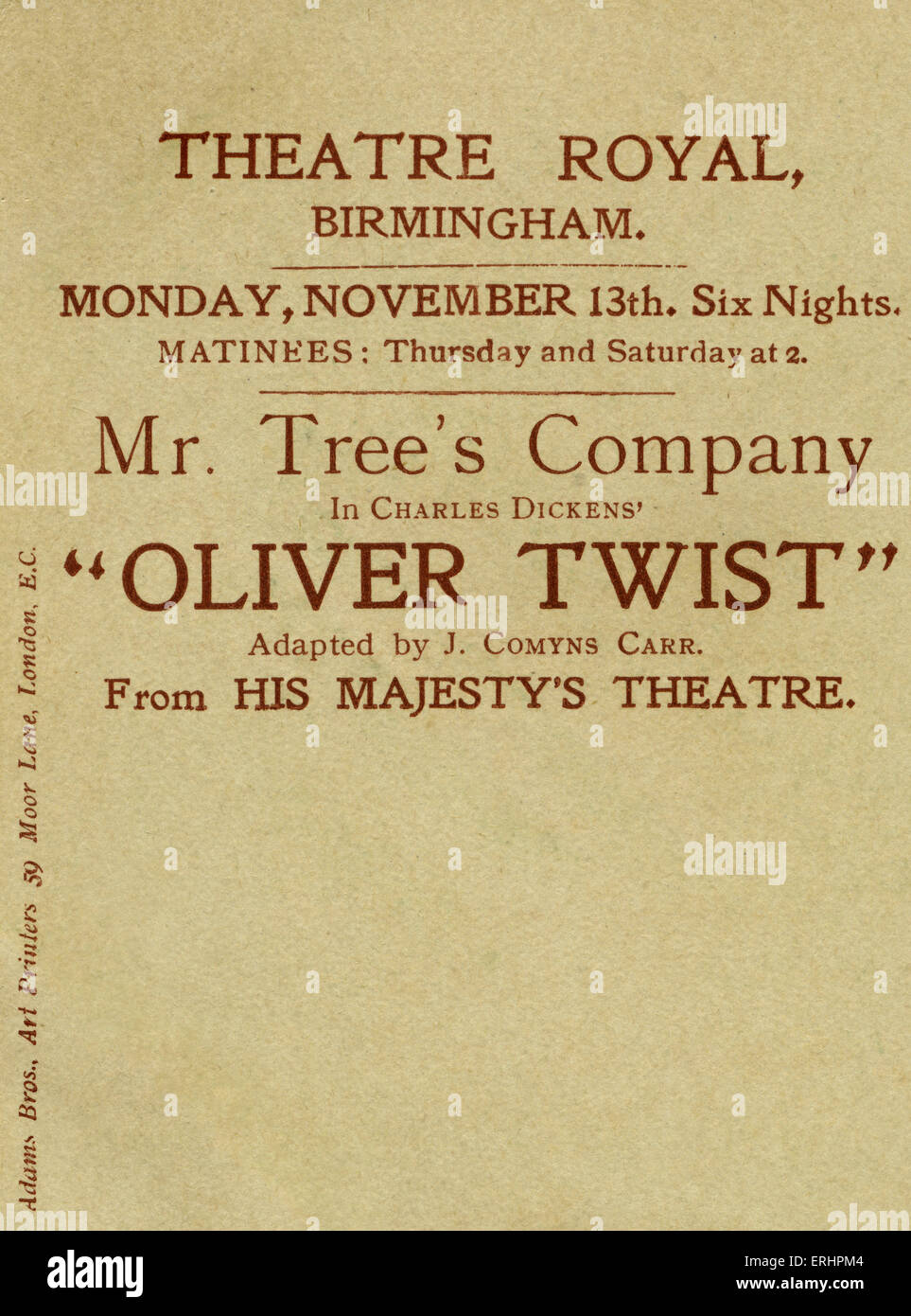 Charles Dickens Oliver Twist Immagini e Fotos Stock - Alamy