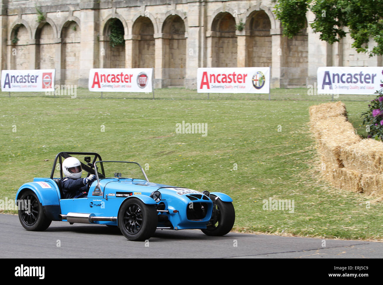 I partecipanti a questa edizione del motor racing sprint evento al Motorsport al Palace a Londra Sud 24.05.2015 Foto Stock