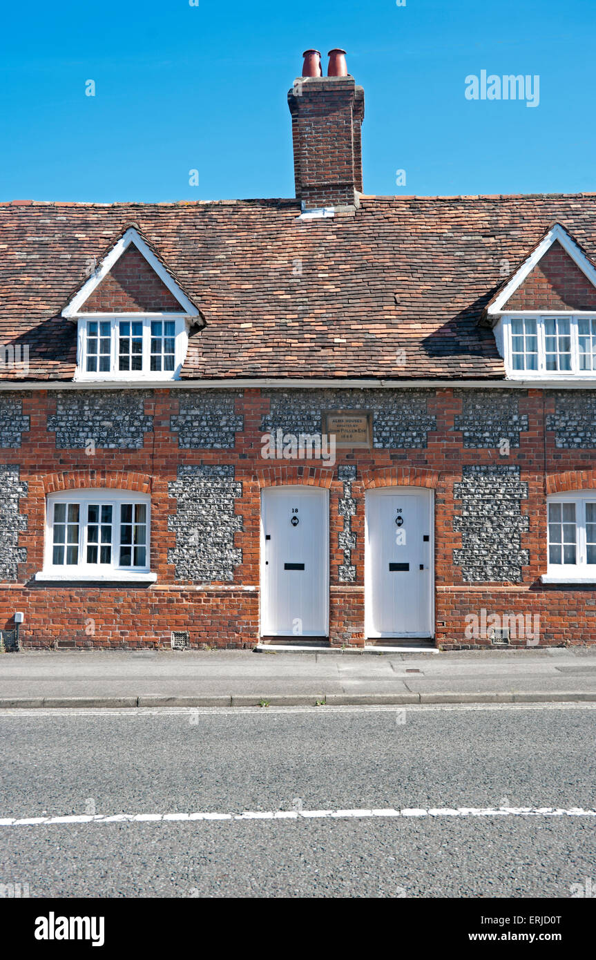Andover, Alms House, Hampshire, Inghilterra, Foto Stock