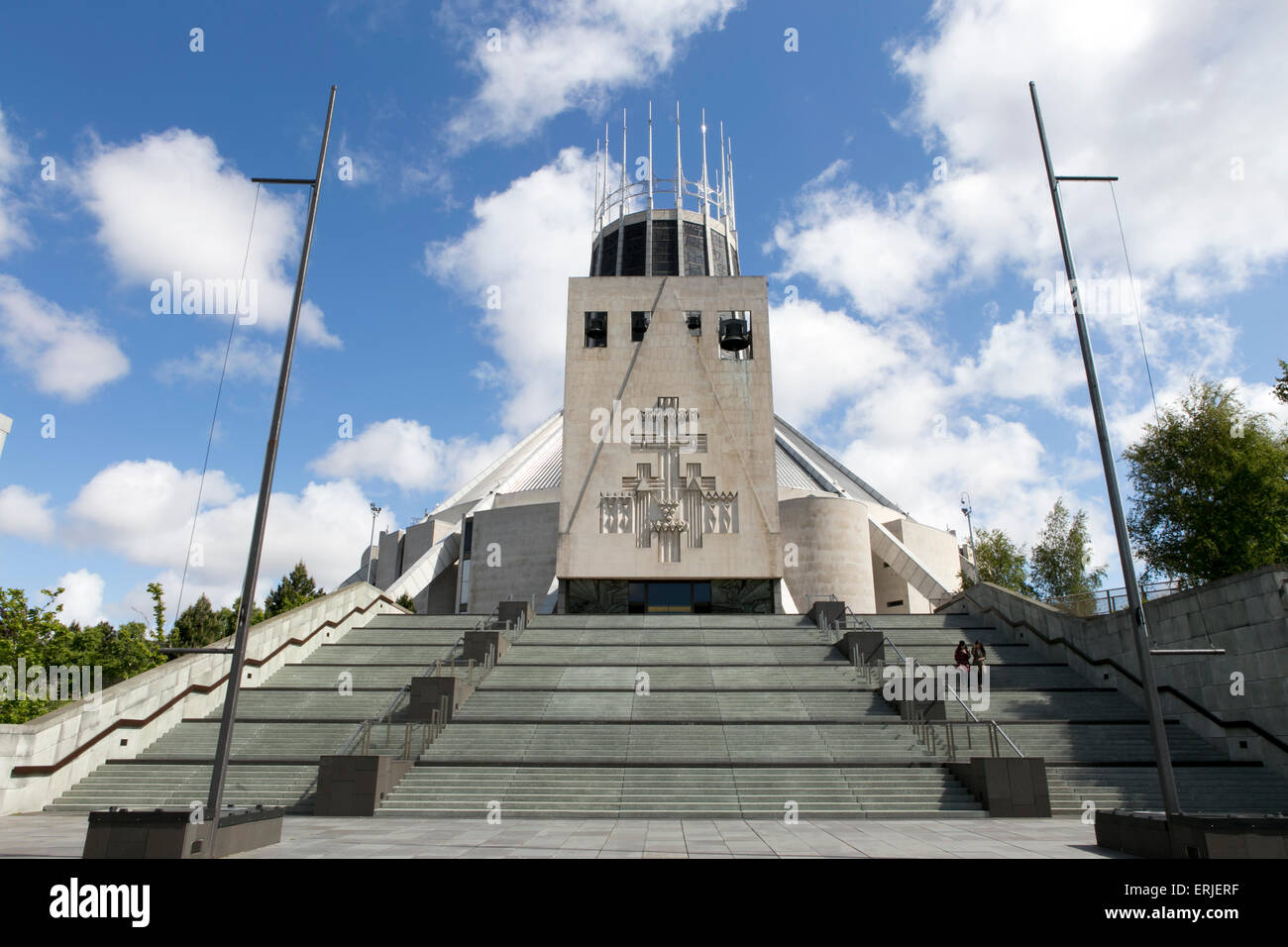 Cattedrale Metropolitana di Cristo Re, Liverpool , Regno Unito Foto Stock