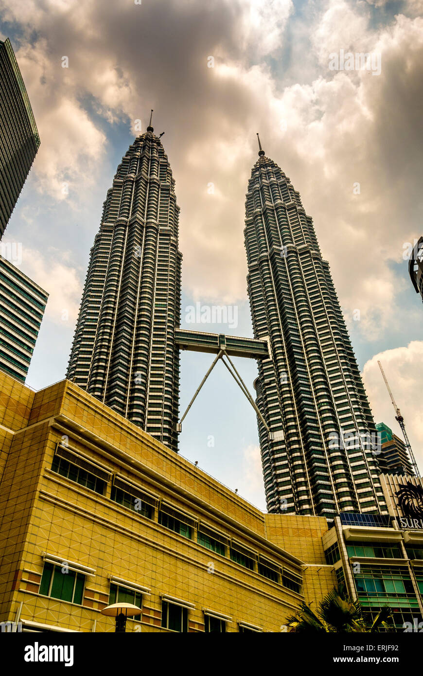 Petronas Twin Towers, Kuala Lumpur, Malesia. Foto Stock