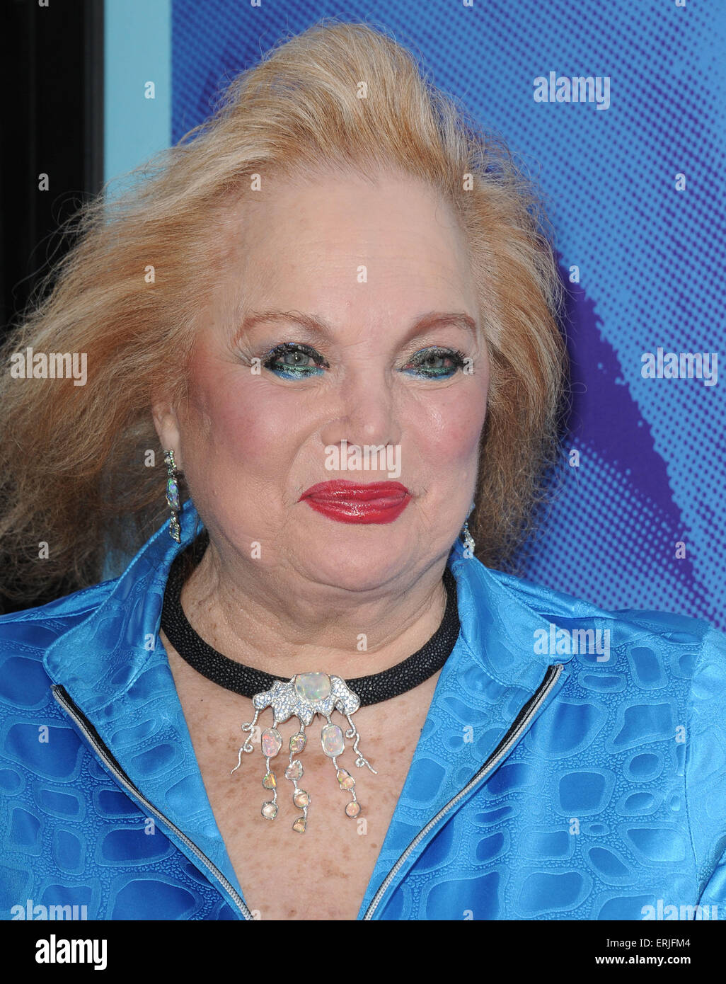 Los Angeles, California, USA. 2 Giugno, 2015. CAROL CONNORS arriva alla premiere di " Amore e Misericordia' alla Academy of Motion Picture Arts e scienza. © D. lunga/Globe foto/ZUMA filo/Alamy Live News Foto Stock