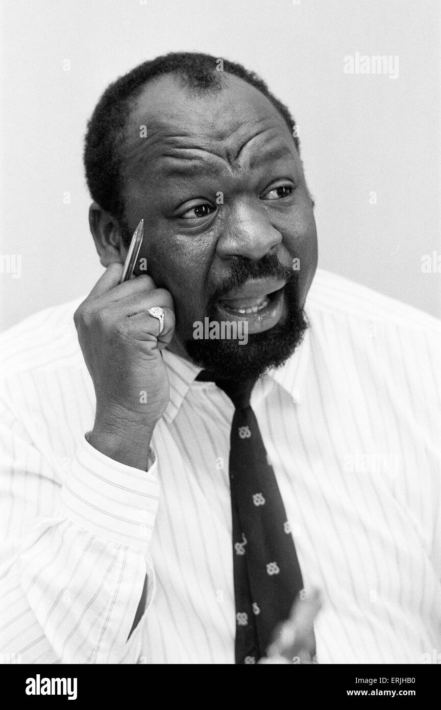 Gus Williams, vincitore dell'ambasciatore per la concorrenza di Birmingham, 15 settembre 1989. Foto Stock