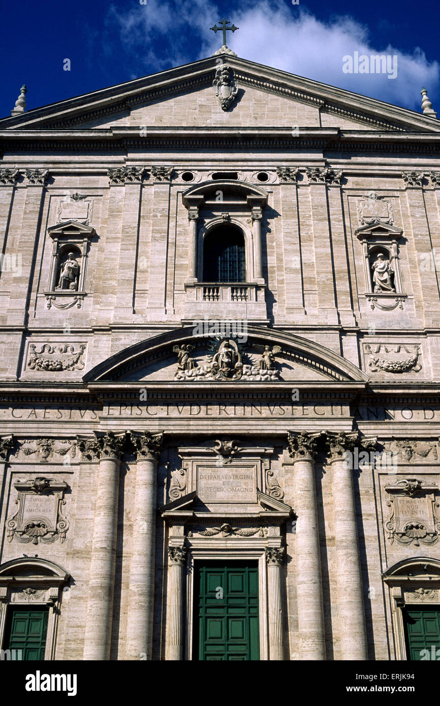 Italia, Roma, chiesa di Santa Maria in Vallicella (Chiesa nuova) Foto Stock