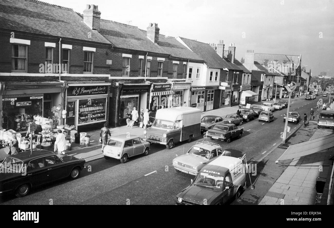 Vivace Earlsdon Street Coventry 31 Ottobre 1973 Foto Stock