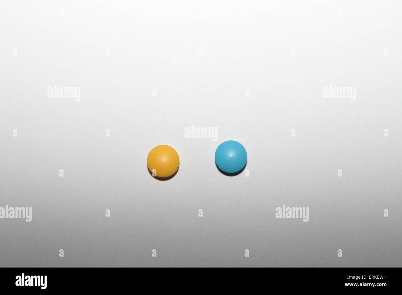 Disposizione di smarties Foto Stock