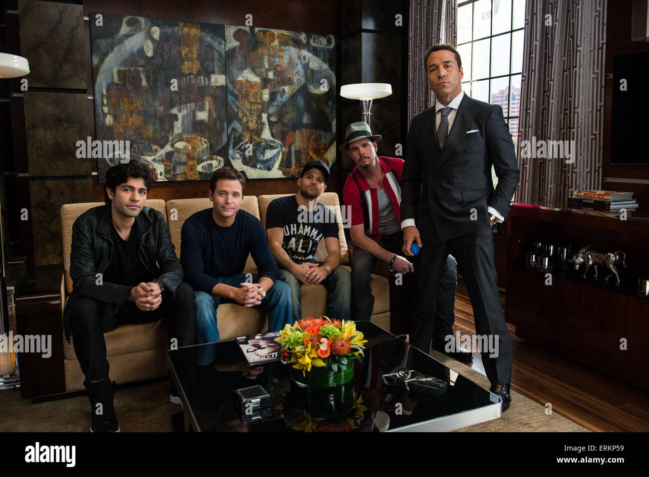 ENTOURAGE (2015) ADRIAN GRENIER, Kevin Connolly, Jerry FERRARA, KEVIN DILLON, JEREMY PIVEN DOUG ELLIN (DIR) Foto Stock