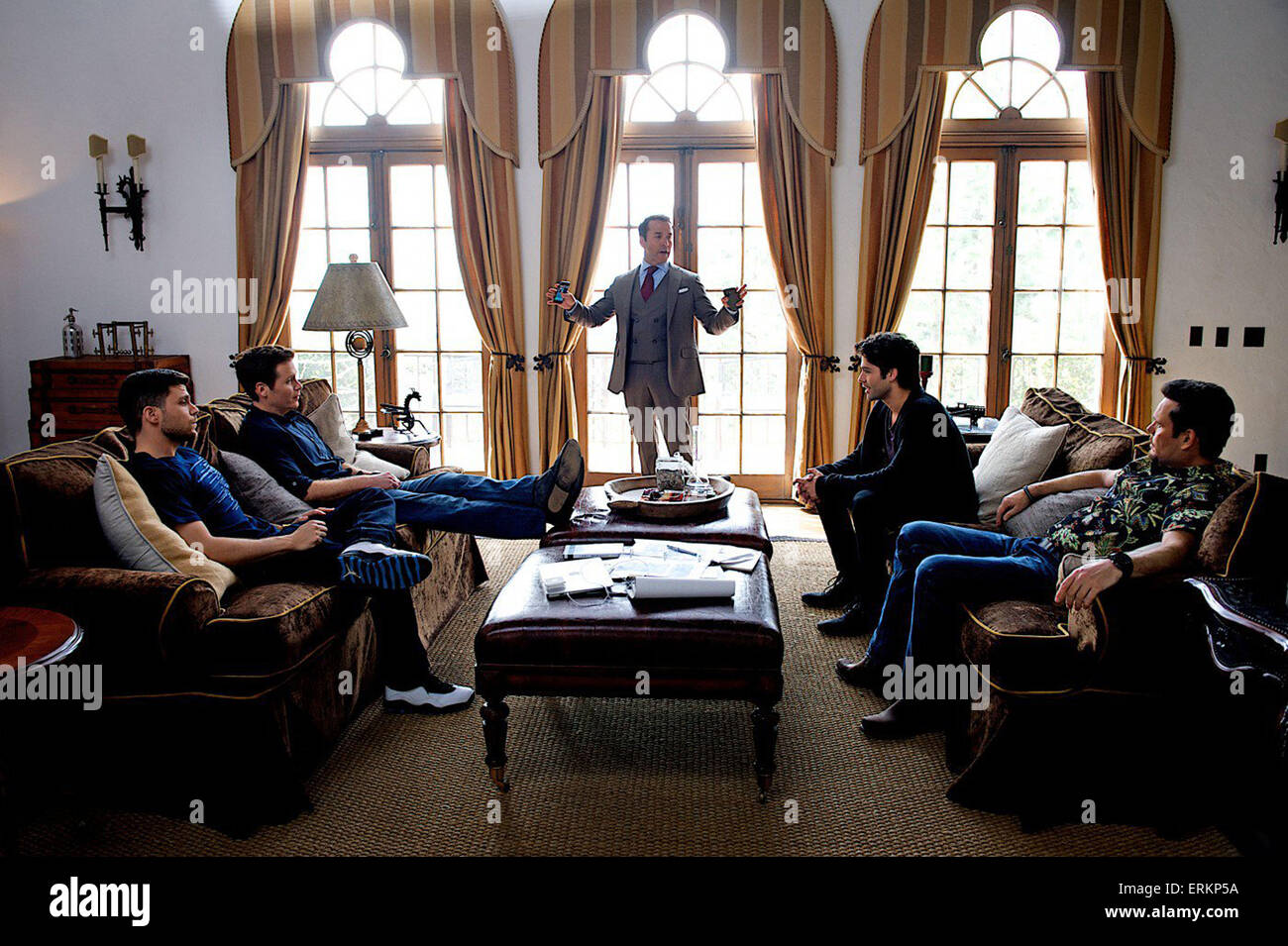 ENTOURAGE (2015) JERRY FERRARA, Kevin Connolly, JEREMY PIVEN, Adrian GRENIER, KEVIN DILLON DOUG ELLIN (DIR) Foto Stock