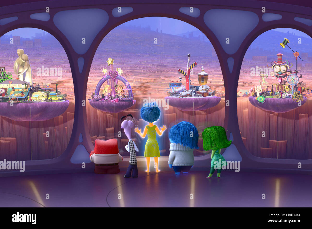 INSIDE OUT (2015) Pete Docter (DIR), RONALDO DEL CARMEN (DIR) Foto Stock