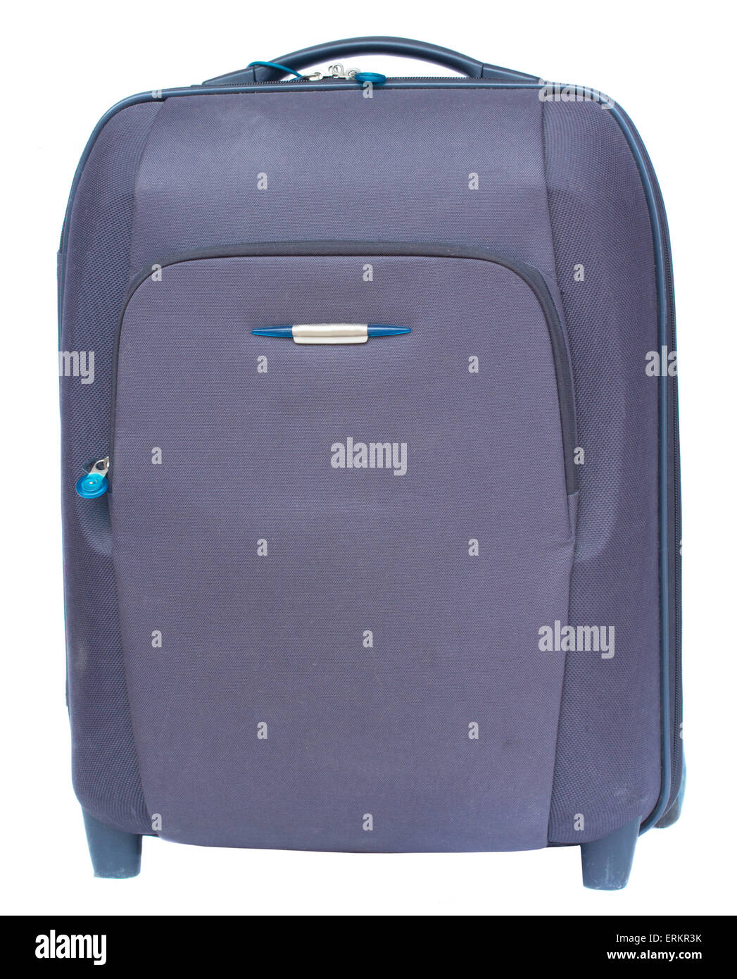 valigia blu Foto Stock