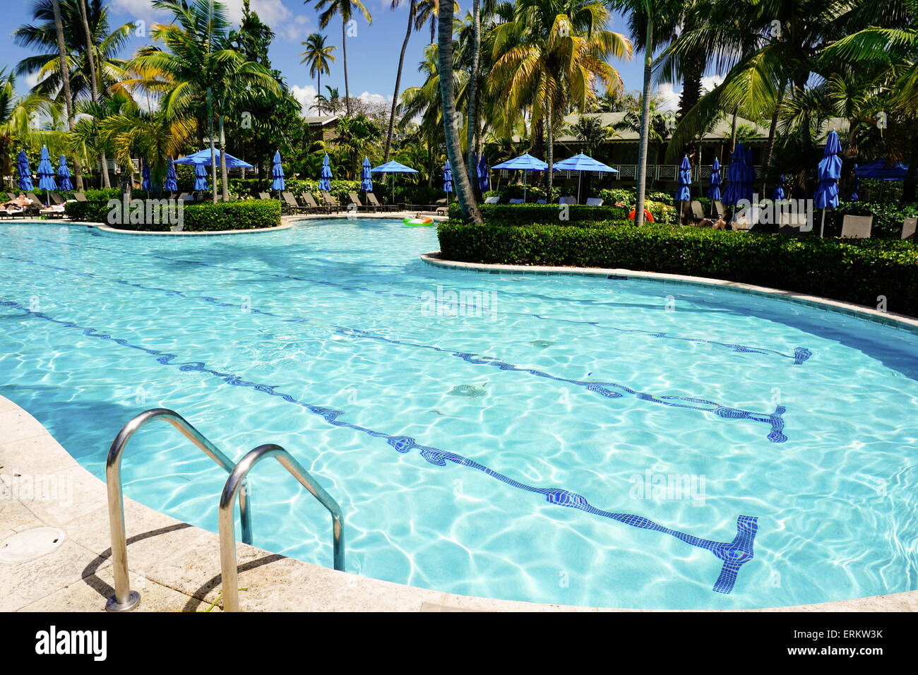 Four Seasons Hotel, Nevis, Saint Kitts e Nevis, Isole Sottovento, West Indies, dei Caraibi e America centrale Foto Stock