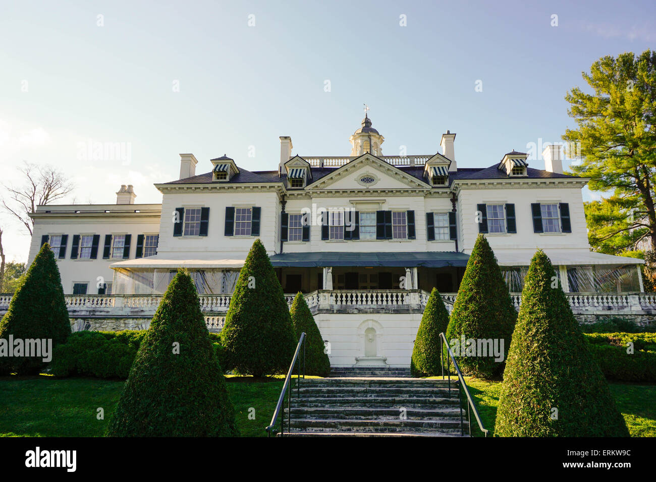 Il Monte Edith Wharton's home, Lenox, Berkshires, Massachusetts, New England, Stati Uniti d'America, America del Nord Foto Stock