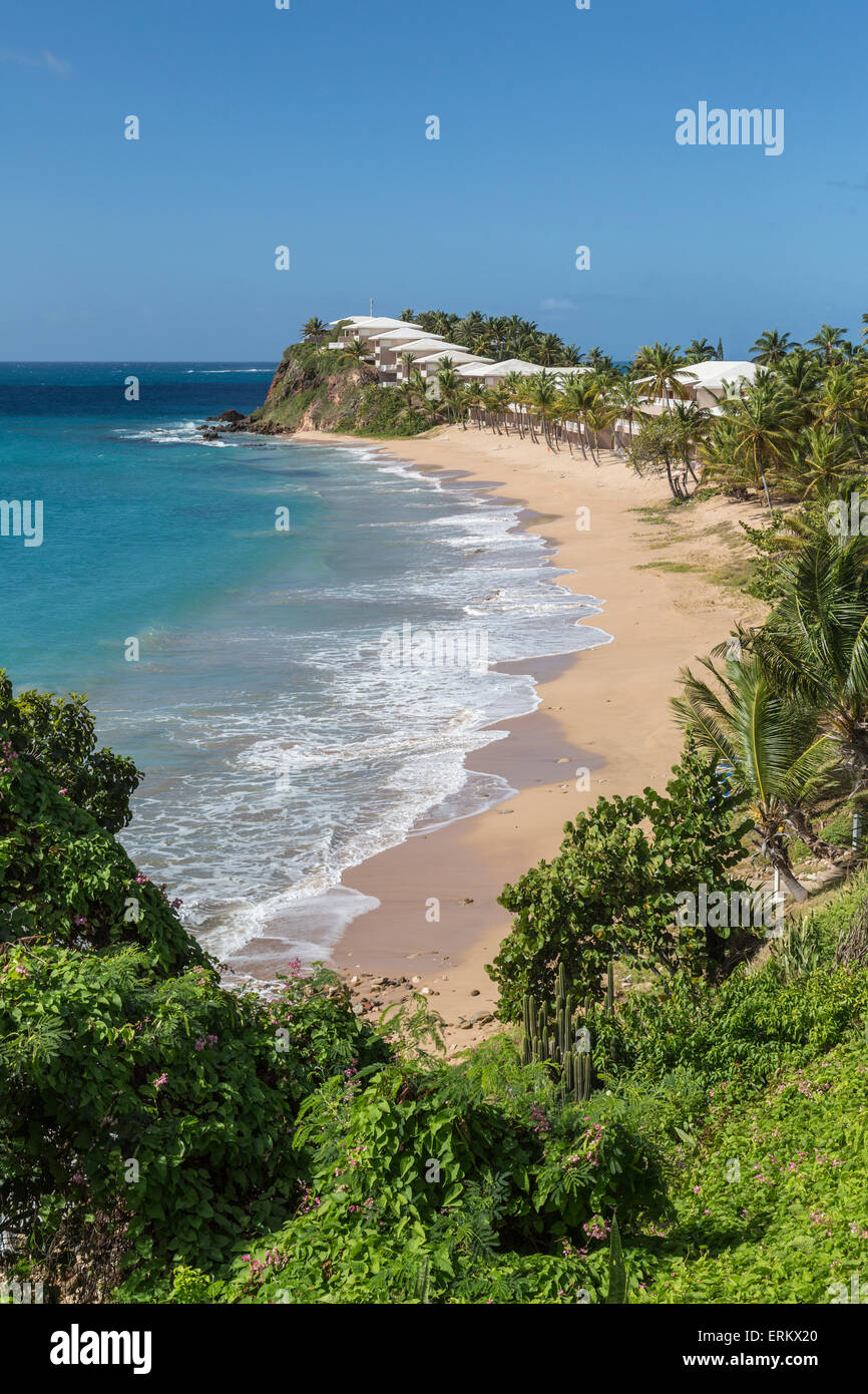 La spiaggia di Carlisle, St. Johns, Antigua Foto Stock