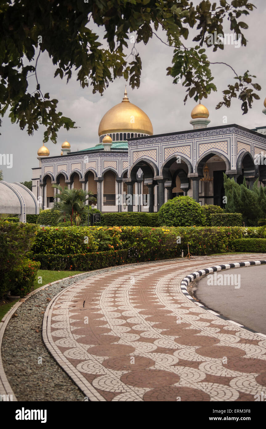 Jame Asr Hassanil Bolkiah Moschea Bandar Seri Begawan, Brunei Foto Stock