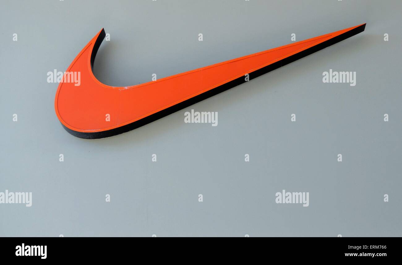 Logo Nike Foto Stock