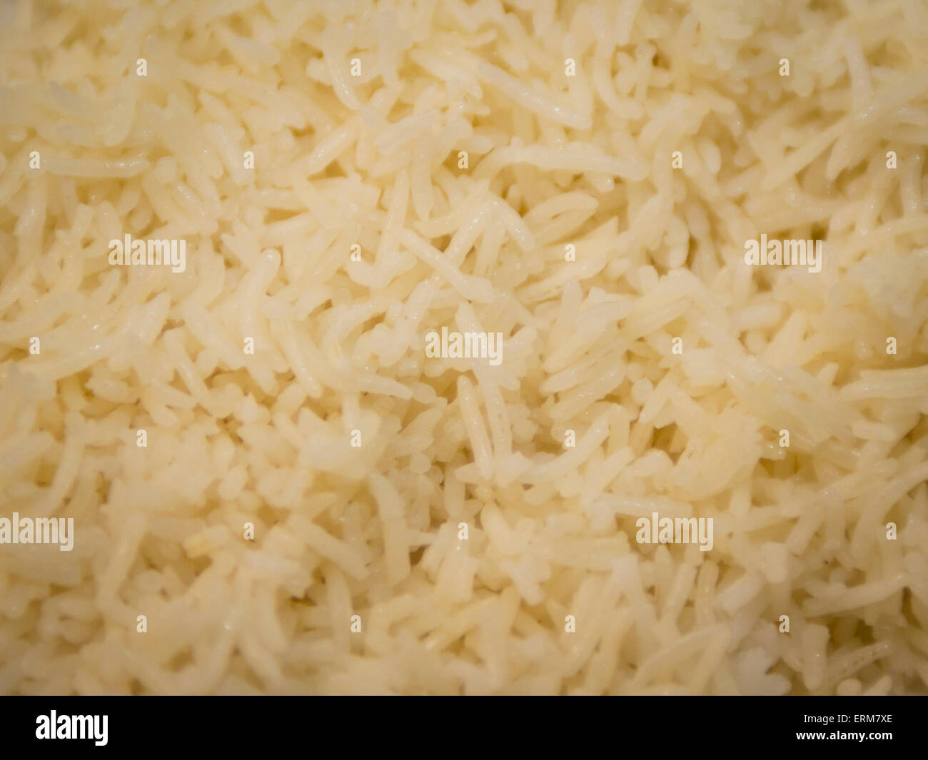 Sfondo di cuocere il riso Basmati Foto Stock
