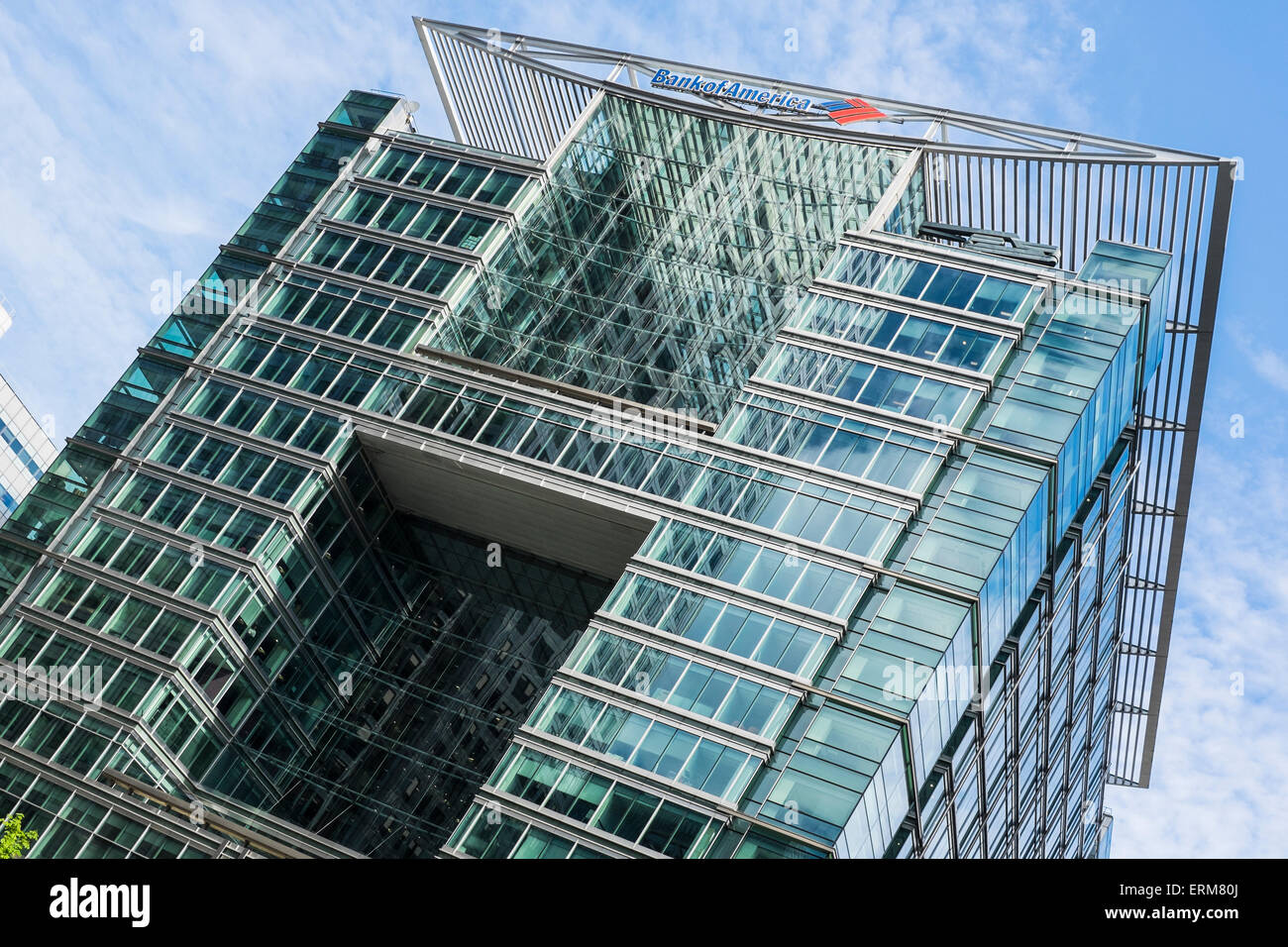 5 Canada Square Canary Wharf, London, England, Regno Unito Foto Stock