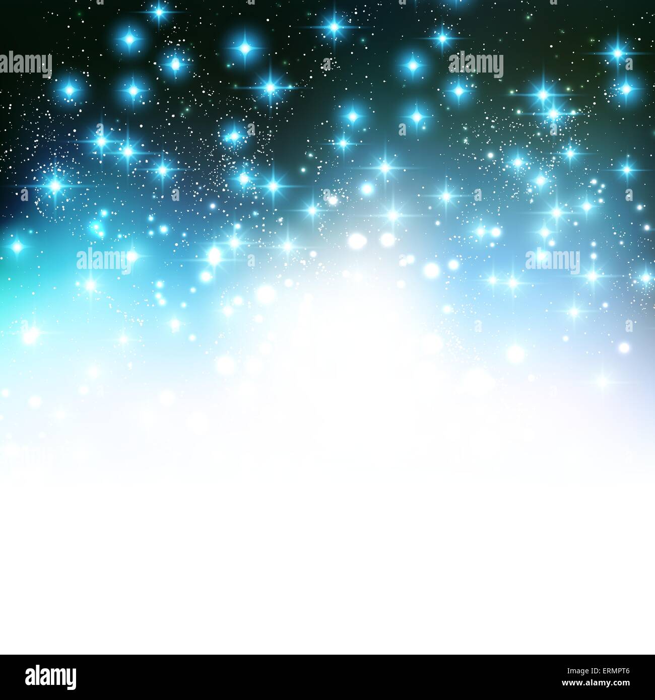 Auguri di Buon Natale sfondo con stelle lucenti. Illustrazione Vettoriale. EPS 10 Illustrazione Vettoriale