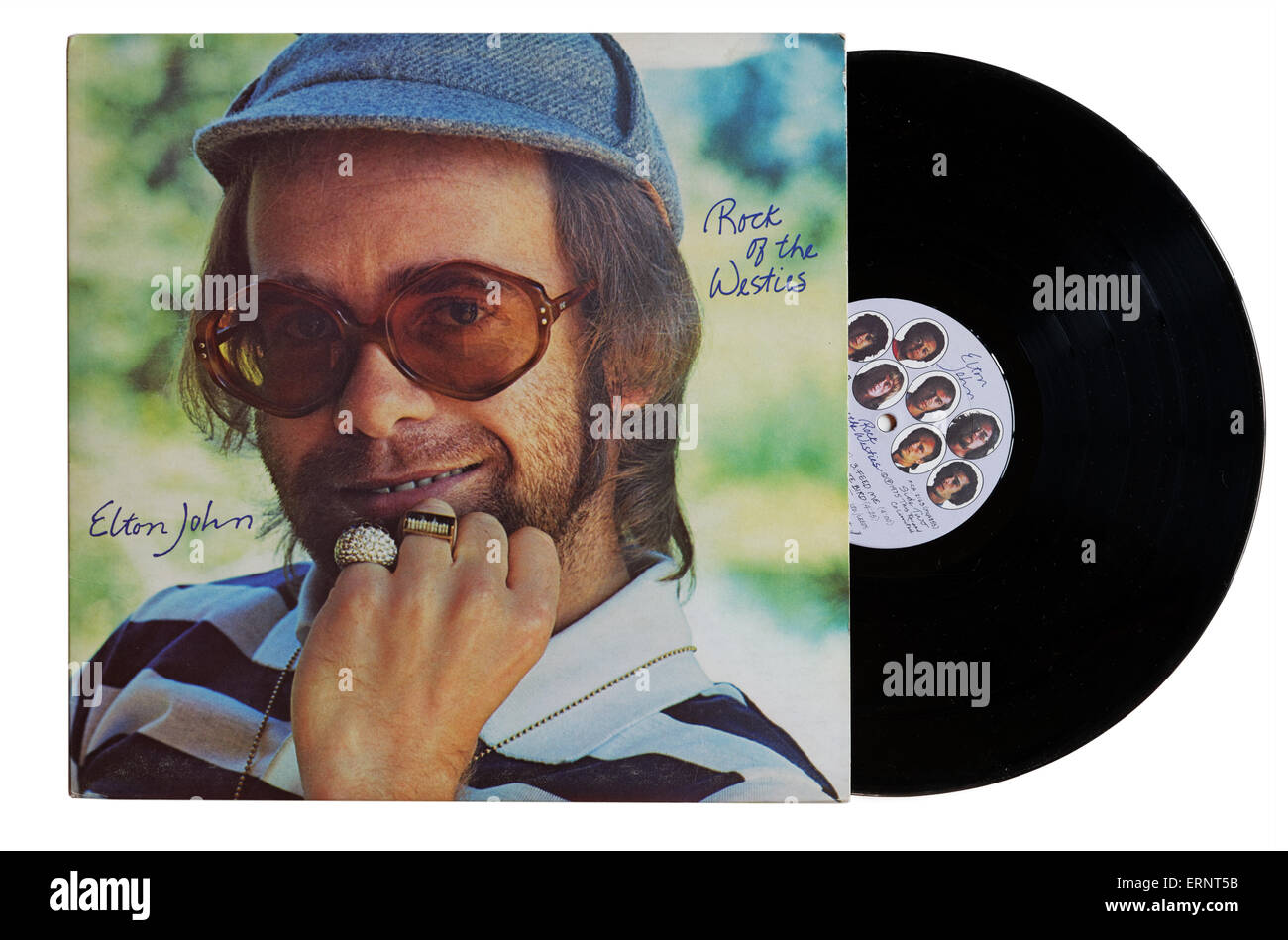 Elton John album rock del Westies Foto Stock