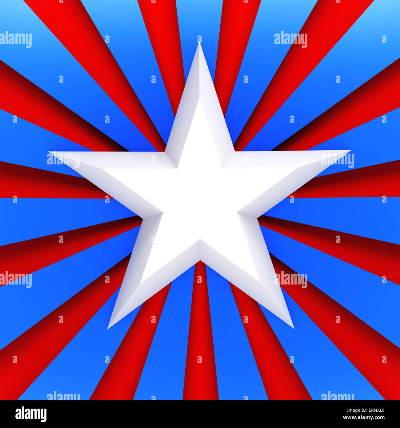 Uomo Di Affari In Vesto Che Tiene La Bandiera Di U.S.a. Dal Suo Indietro Con La Bocca Aperta Image89187854 - Foto 3