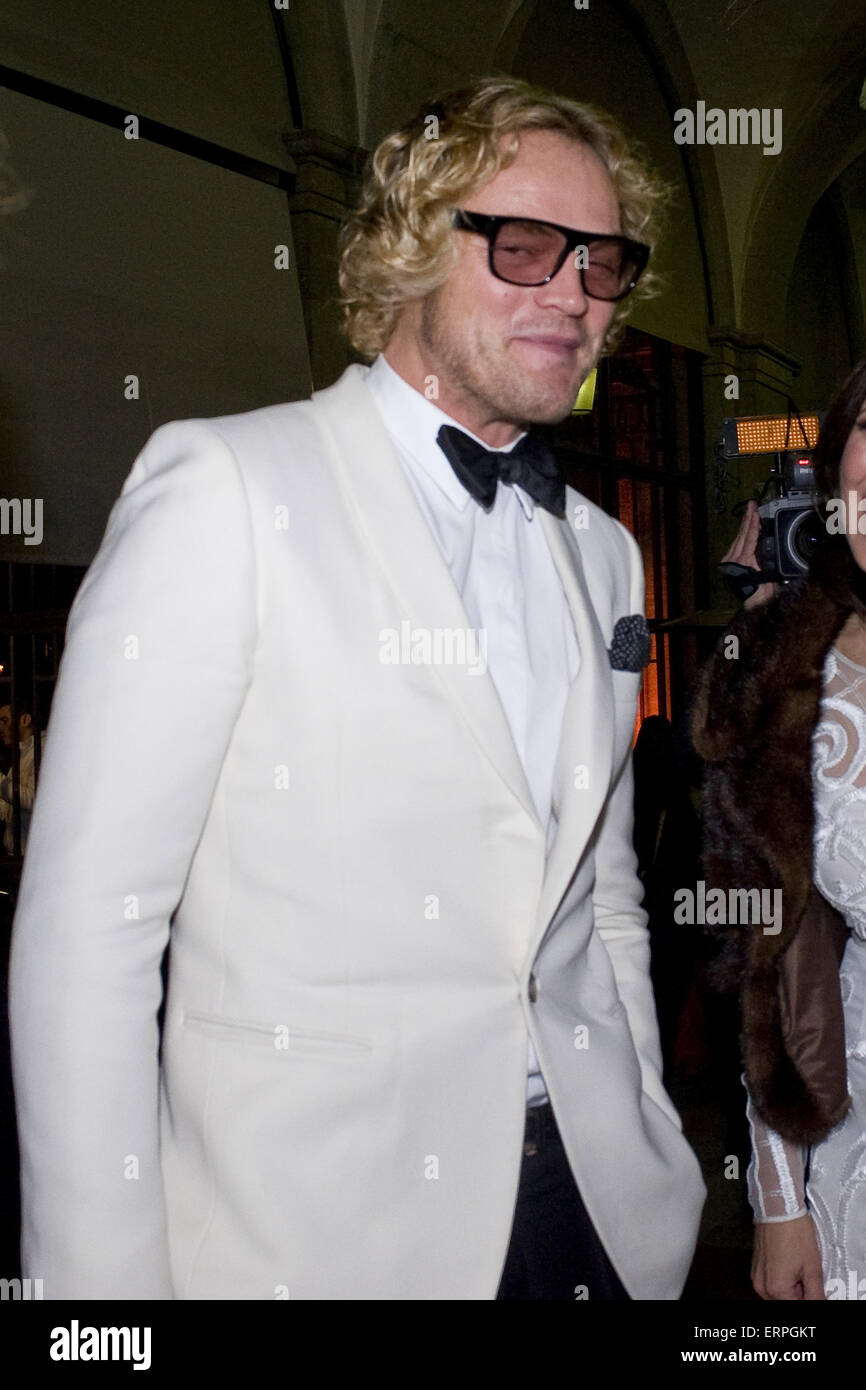 Designer Peter Dundas assiste la TELVA Fashion Awards al Teatro Real di Madrid con: Peter Dundas. Dove: Madrid, Spagna Quando: 02 Dic 2014 Credit: Oscar Gonzalez/WENN.com Foto Stock