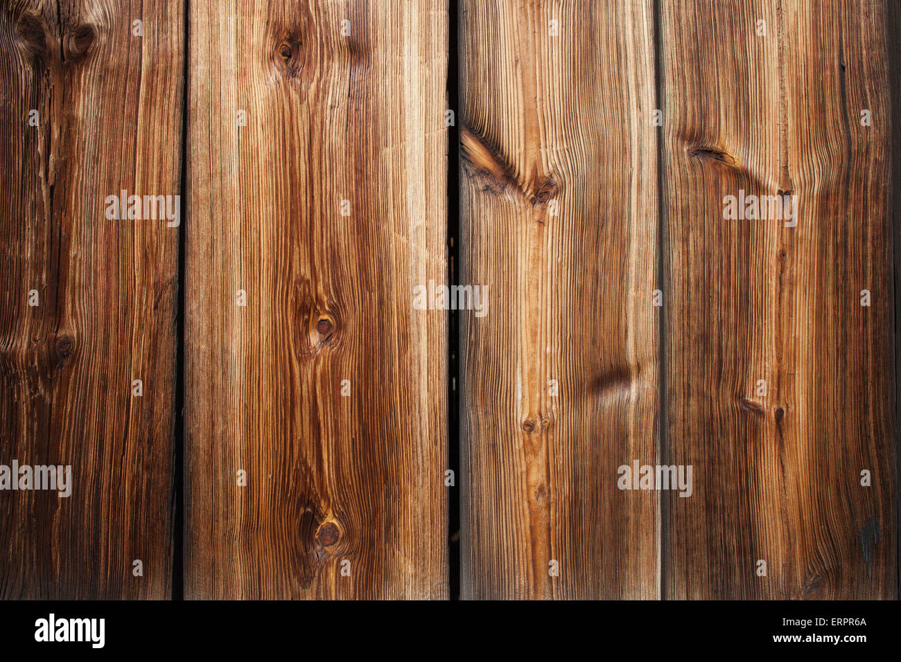 Vintage listoni in legno con nodi di sfondo elemento di arredamento con belle texture Foto Stock