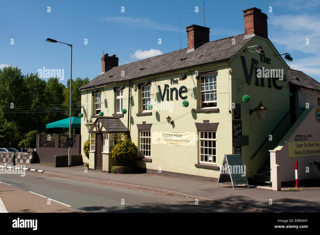 Il Vitigno pub, Kinver, Staffordshire, England, Regno Unito Foto Stock