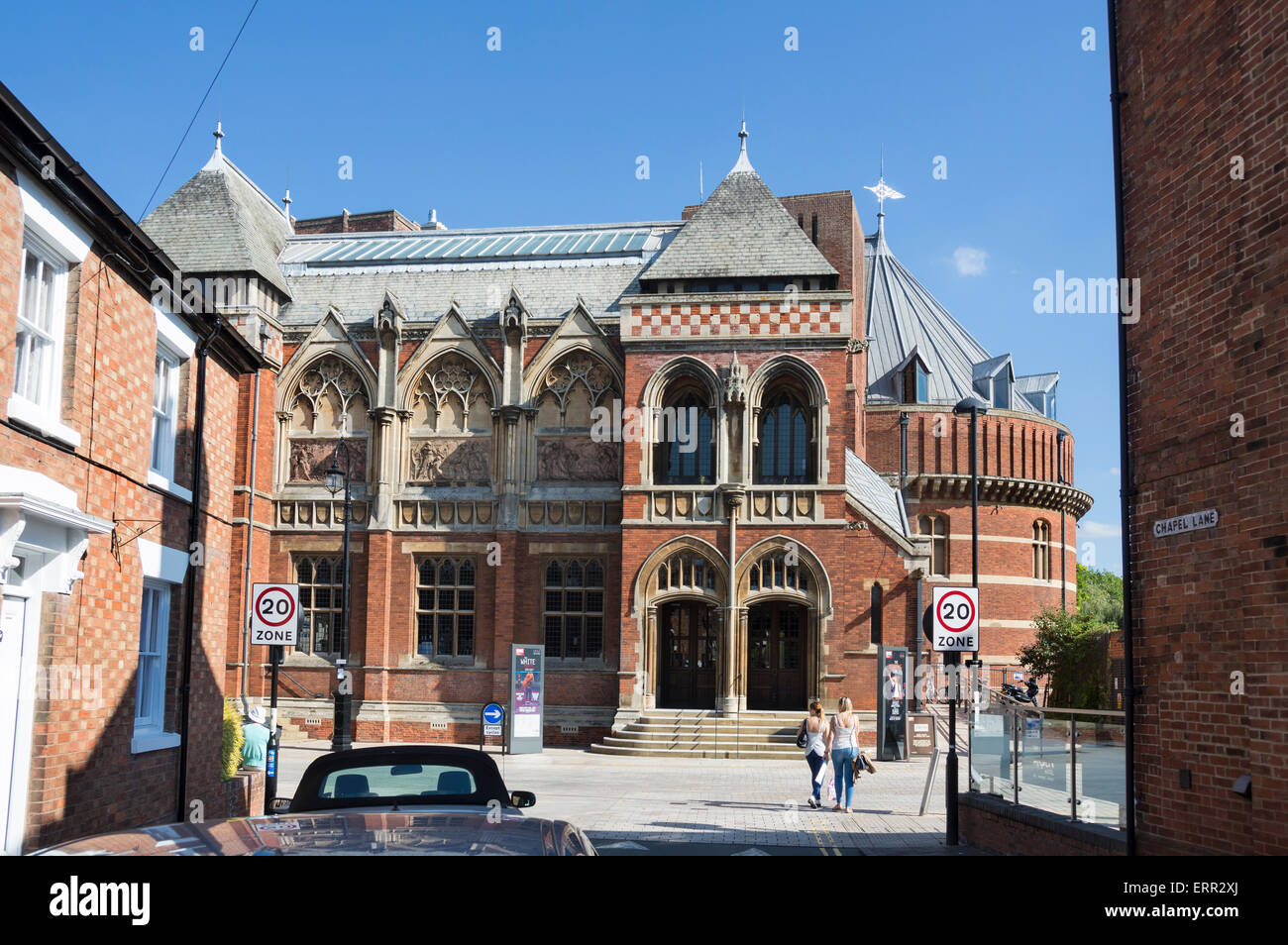 Royal Shakespeare Theatre di Stratford-upon-Avon, Warwickshire, Inghilterra, Regno Unito Foto Stock